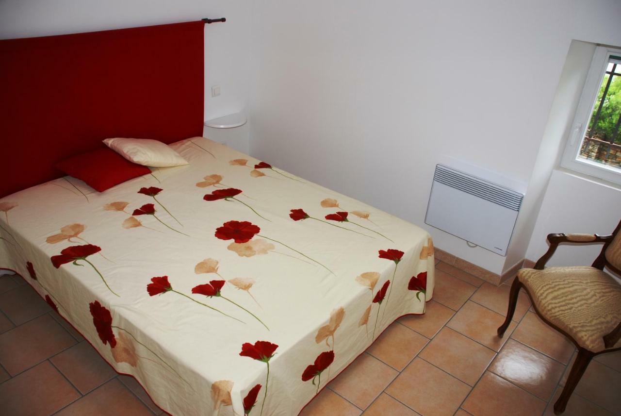 Bed and Breakfast Les Jardins Du Mas Evesque Rousson  Exterior foto
